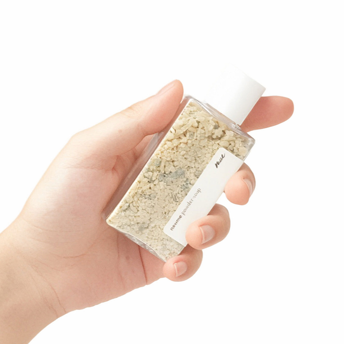 newme powder soap